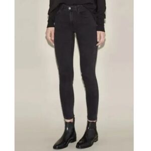 Acne Studios Skin 5 Crop Jeans Used Black